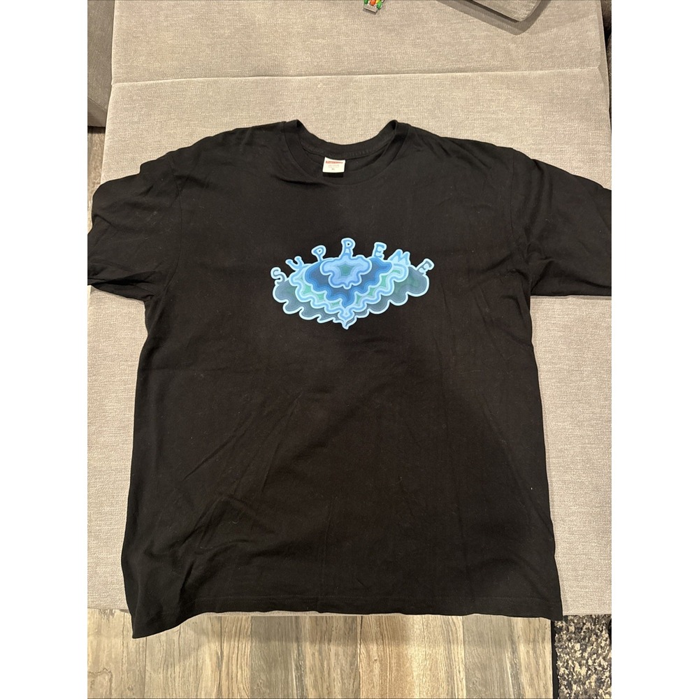 Supreme SS19 Cloud Tee Men's Large Black
